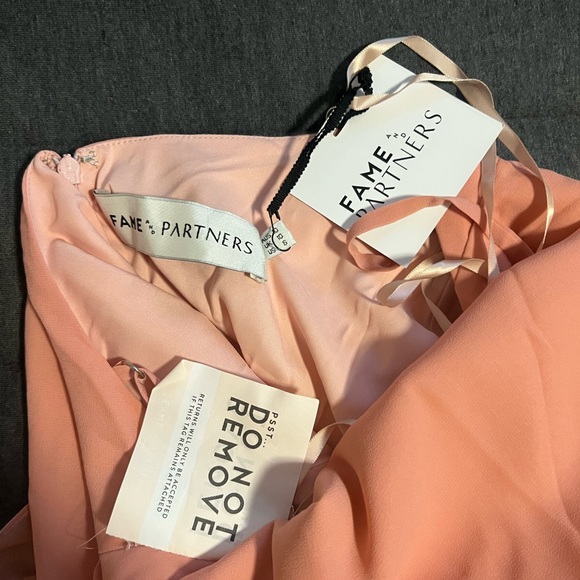 Blush Open Back Gown - Picture 3 of 4